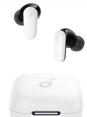 Soundcore P30i by Anker Noise Cancelling Earbuds, WHITE